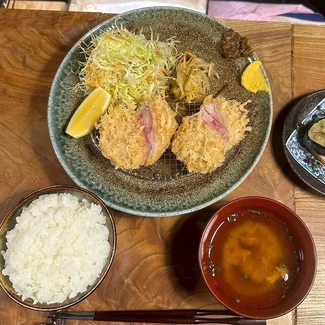 ひれかつ定食